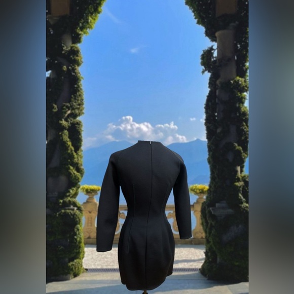 Zara size XS Chic Black Long-Sleeve Dress - Picture 2 of 16